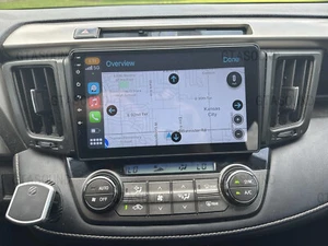 CarPlay For Toyota RAV4 2013-2018 Car Stereo Radio Sat Nav Android 13 GPS 4+64G - Picture 1 of 15