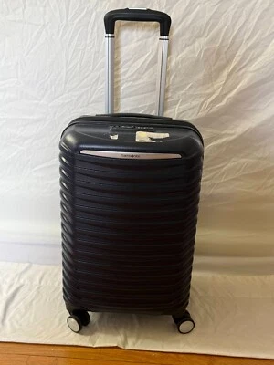 $480 SAMSONITE Spin Tech 6 Carry-On Spinner Luggage Blue 20" Suitcase - Image 1 of 4