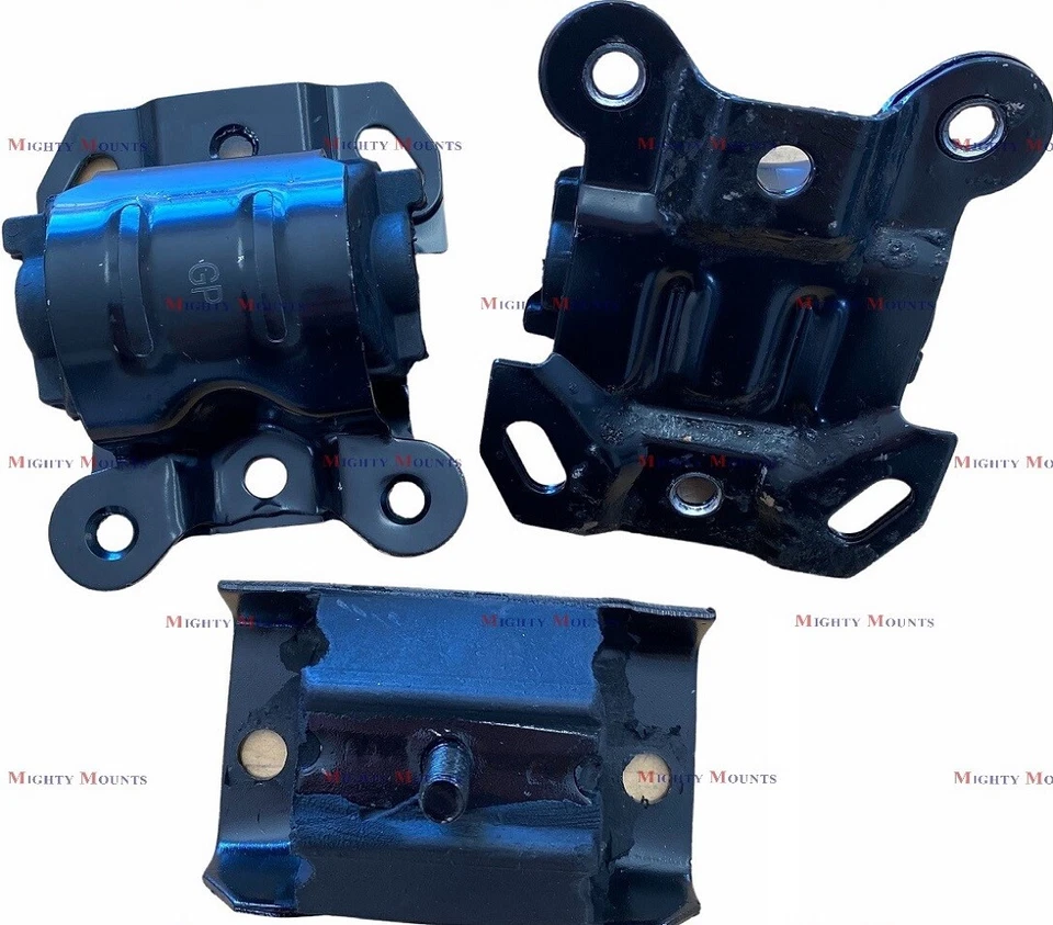Soportes de motor MPP193 3 piezas aptos para motor Chevy Astro 1991-1993 GMC Safari tracción trasera 4,3 L Foto 1 de 1