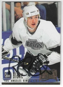 Rob Blake Signed 1994/95 Fleer Ultra Card #96 Los Angeles Kings - Picture 1 of 1
