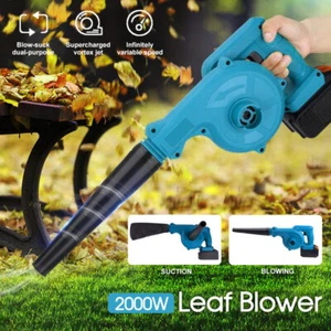 Cordless Electric Leaf Blower and Vacuum Home Car Dust Remover Cleaner - Picture 1 of 11