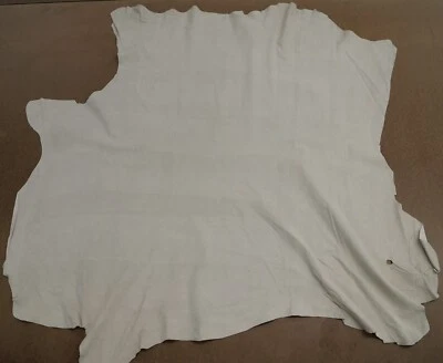 Gray 1.5-2oz Pigskin Suede Soft Garment Leather Hide, Average 11-15 sq ft - Image 1 of 3