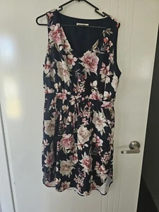 Just Jeans Dress Size 12 Floral - Picture 1 of 5