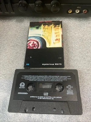 U2 ‎– Mysterious Ways CASSETTE  - Image 1 of 4