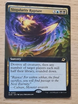 MTG Singularity Rupture - Extended - ENG - Rare - NM Edge of Eternities! - Bild 1 von 2
