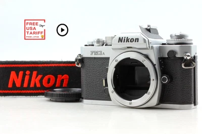Cuerpo de cámara fotográfica Nikon FM3A plateada SLR 35 mm SN215xxx [casi como nueva+++] de JAPÓN Foto 1 de 4