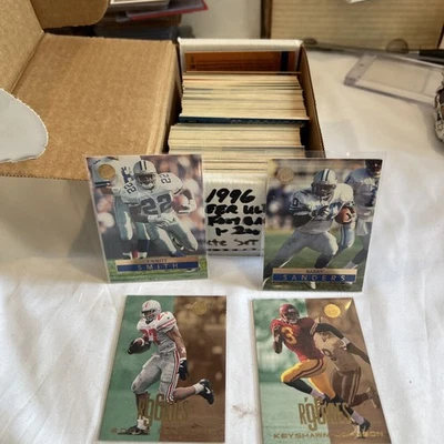 1996 Fleer Ultra NFL Football Complete 200 Card Set-Glenn,George, Ogden RC Mint! - Image 1 of 4