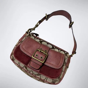 Coach Soho Signature Y2K One-Shoulder Bag Gebraucht Aus Japan - Bild 1 von 12