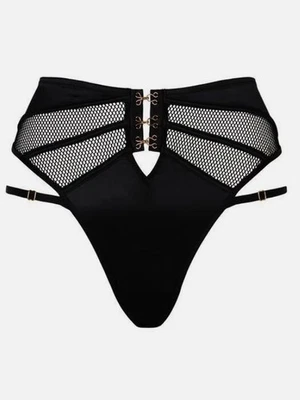 Ann Summers - Size 12 UK - The Superior HW Brazilian Knickers - Black - BNWT - Image 1 of 4