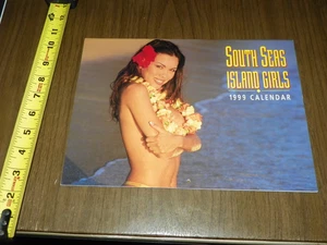 South Seas Island Girls 1999 calendar Hawaii TOPLESS - Picture 1 of 2
