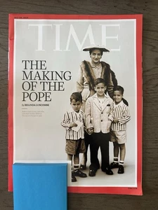 Time Magazine July 28 2025 The Making Of The Pope Leo Luscumb Captured Children - Picture 1 of 3