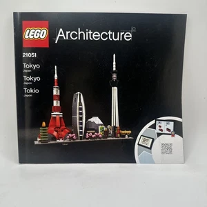 LEGO Architecture Tokyo Japan 21051 Instruction Guide MANUAL ONLY - Picture 1 of 2