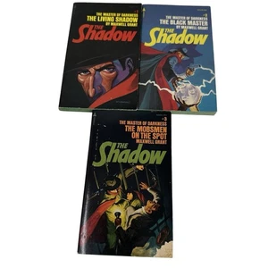 The Shadow #1-3 By Maxwell Grant Vintage - EXCELLENT CONDITION - Picture 1 of 9