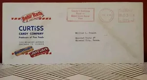 1949 Baby Ruth Butterfinger Curtiss Candy Company Envelope - Picture 1 of 5