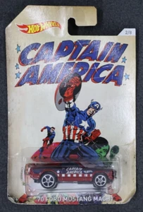 Hot Wheels Captain America * '70 Ford Mustang Mach1 - Bild 1 von 4