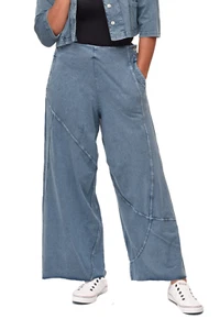 Pantalón para mujer Tulip Clothing Della tejido de algodón en denim - Imagen 1 de 6
