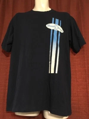 Camiseta Vintage The Moody Blues 1995 L Azul Nova  - Imagem 1 de 4