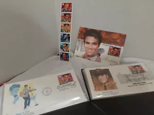 Lot of 2 complete Elvis Presley Celebrations First Day Cover FDC 1993 - Picture 1 of 7