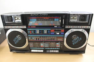 TEC 878RR Boombox Ghettoblaster, vintage, enregistreur radio, rare, collector, 1989/90 - Photo 1/9