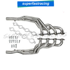 Stainless Long Tube Headers Manifolds For 2010-2015 Chevy Camaro Ss 6.2L V8