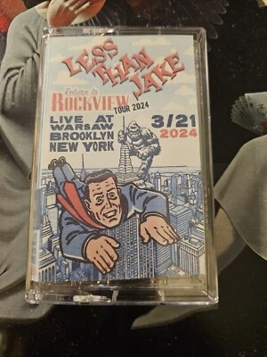 LESS THAN JAKE- Return To Rockview Live Brooklyn 2024 Cassette 1 Of 200 HTF - Image 1 of 4