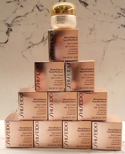 10x SHISEIDO - Benefiance: NutriPerfect Day Cream (10x 10mL samples = 100mL) - Picture 1 of 2