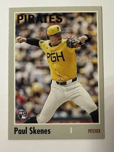 2024 Topps Archives - Paul Skenes #200 - Image Variation SP - Shortprint - Picture 1 of 2
