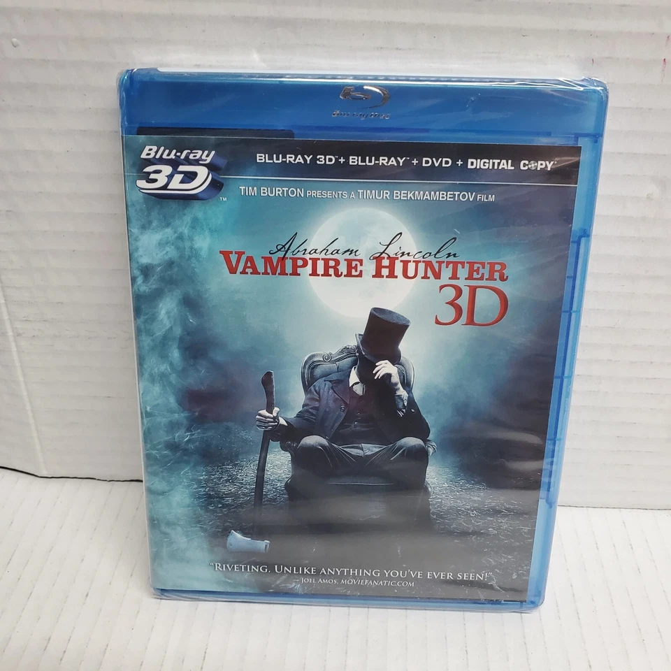 Abraham Lincoln: Vampire Hunter (Blu-ray/DVD, 2012, 2-Disc Set) Foto 1 de 2