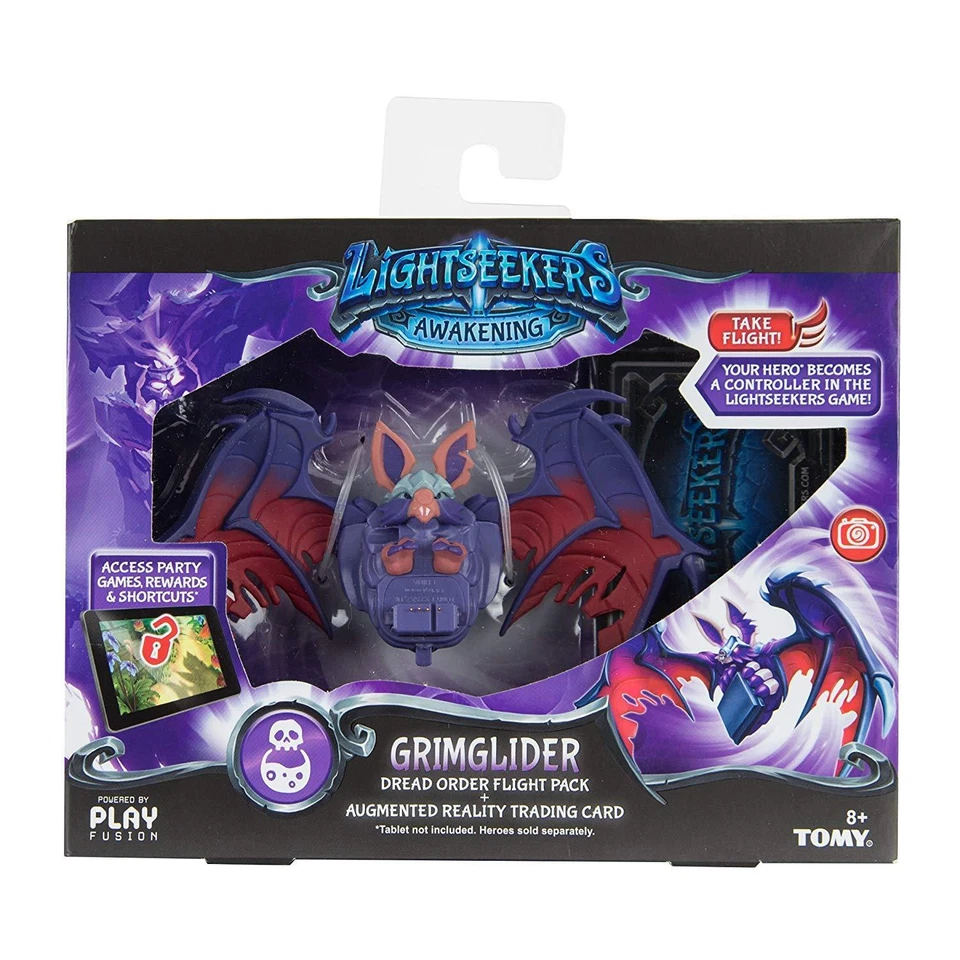 Lightseekers Grimglider Flight Figure -tomy Trading Card