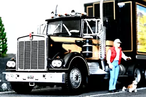Kenworth W900 W925 Truck Tractor SZM "Smokey & Bandit" (Burt Reynolds) 1/43 OVP - Bild 1 von 3