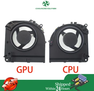 Laptop CPU GPU Cooling Fan for Gigabyte Aorus 15 BSF 9MF X5LF RTX 4070 - Picture 1 of 3
