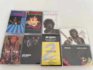 Jimi Hendrix rare HUGE 10 Cassette Tape LOT Are You Experienced? Axis Smash Hits - Picture 1 of 10