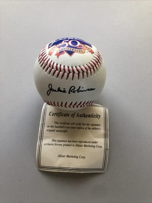 Jackie Robinson 50 aniversario 1947-1997 recuerdo béisbol coleccionable Foto 1 de 4