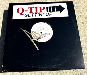 Q-TIP Gettin Up SIGNED Vinyl JSA LETTER A TRIBE CALLED QUEST RAP HIP HOP - Picture 1 of 2