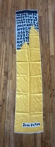 Authentischer Original "Jean Patou" Schal Made In France 100% Seide 67 x 13 - Bild 1 von 7