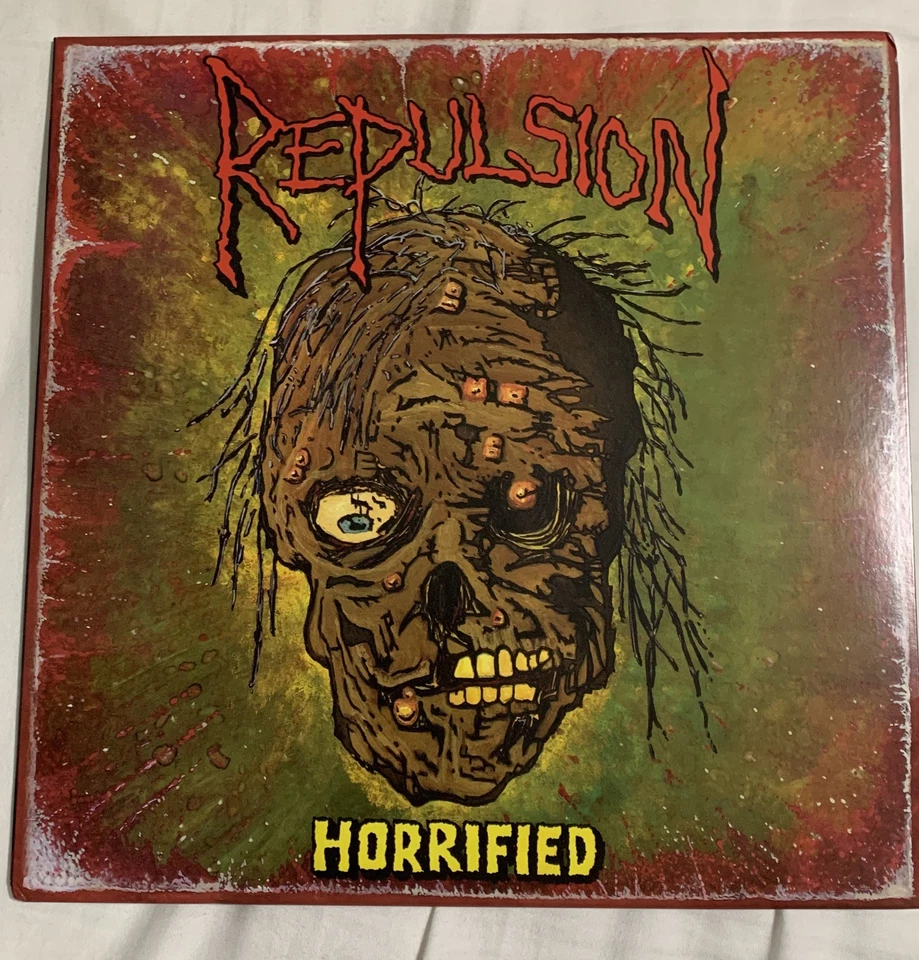 Repulsion Horrified (Vinyl) 12" Album Coloured Vinyl Foto 1 de 2