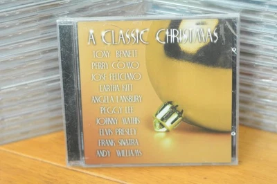 Various Artists CD A Classic Christmas Holiday Compilation Elvis Sinatra Bennett - Image 1 of 2