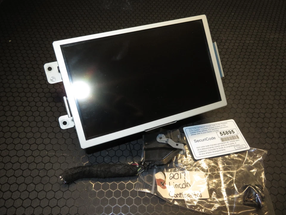Lincoln Continental 2017-2020 OEM Sync 3 AIPM pantalla de navegación *probado* Foto 1 de 4