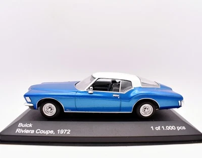 Modellini auto scala 1:43 buick riviera diecast modellismo statico collezione - Immagine 1 di 4