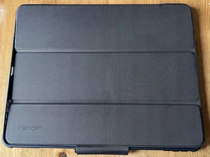 Apple iPad Pro 12.9" 2018 Case Spigen Smart Fold Protective Cover Grey - Picture 1 of 3