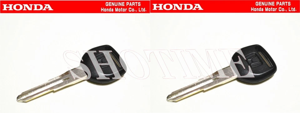 HONDA ПОДЛИННЫЙ 97-01 PRELUDE BB SIR TYPE-SH пустой мастер-ключ 2 шт. OEM JDM - Изображение 1 из 1