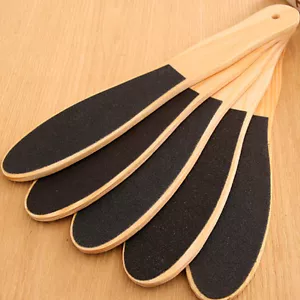 Double Sided Foot Rasp File Callus Wood Dead Skin Cleaner Pedicure Scrubbe-wl - Picture 1 of 8