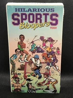 1990 Hilarious Sports Bloopers Too! VHS Sports - Image 1 of 2