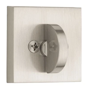 Baldwin Contemporary Square 1-Cylinder Deadbolt - Polished Nickel SC.CSD.141.6L. - Picture 1 of 2