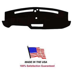 Black Carpet Dash Cover Compatible with Ford Bronco 2021-2023 w/ Center Speaker - Picture 1 of 11