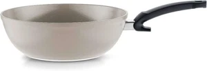 FISSLER CERATAL COMFORT KERAMIK 12 ZOLL ANTIHAFT WOK, WARM GREY, OHNE PFAS - Bild 1 von 2