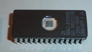 AMD AM27C128-200BXA Programmable Logic IC EPROM,16KX8,CDIP-28-PIN  5962-8766105X - Picture 1 of 8