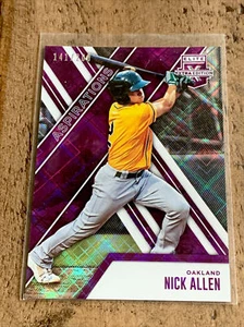 2017 Panini Elite Extra Edition Aspirations Purple /200 Nick Allen #198 - Picture 1 of 2