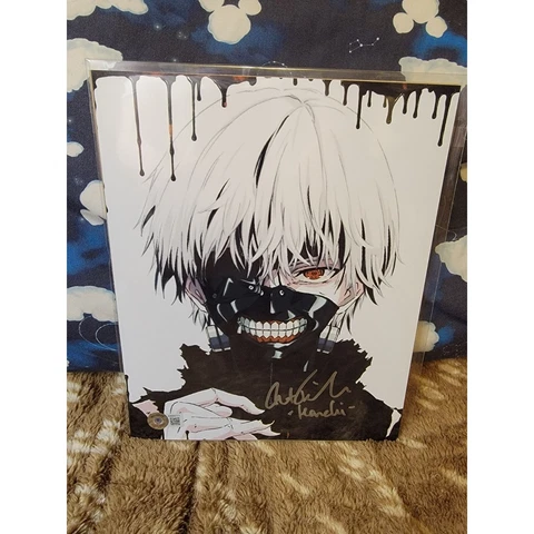 TOKYO GHOUL Autograph Austin Tindle Ken Kaneki BAS COA Cover