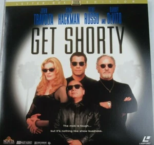 Get Shorty, John Travolta, Letterbox Extended Play Laser Disc R - Imagen 1 de 2